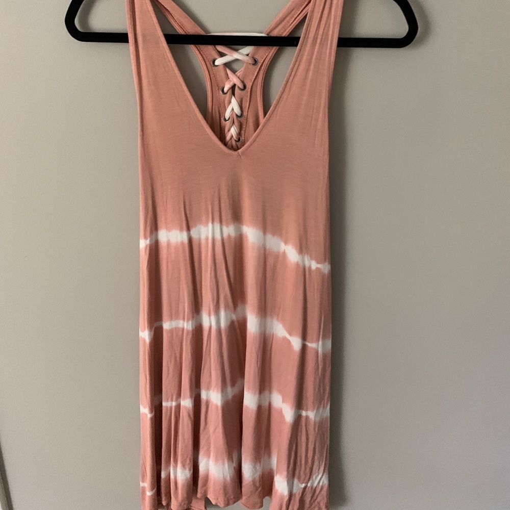 Pink Tie Dye Summer dress